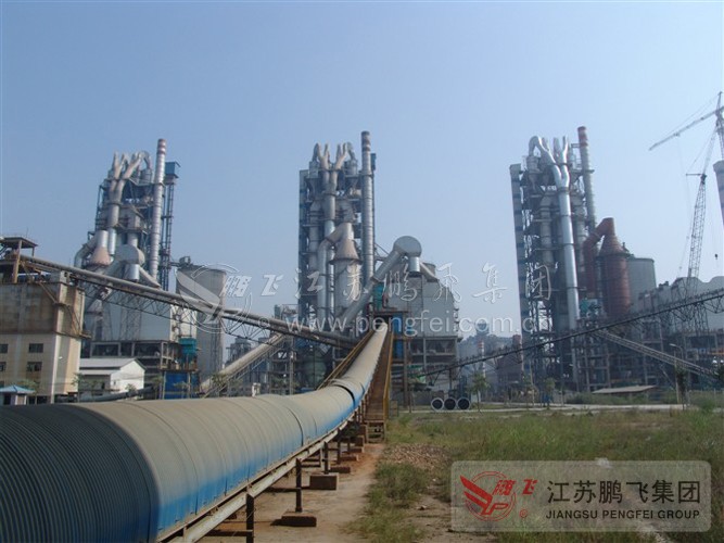 φ5 × 74m cement rotary kiln