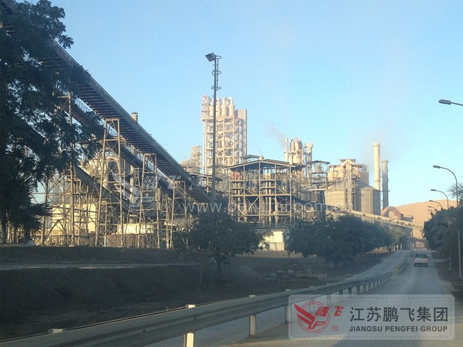 Nissan 2500 tons of cement production line technology and equipment