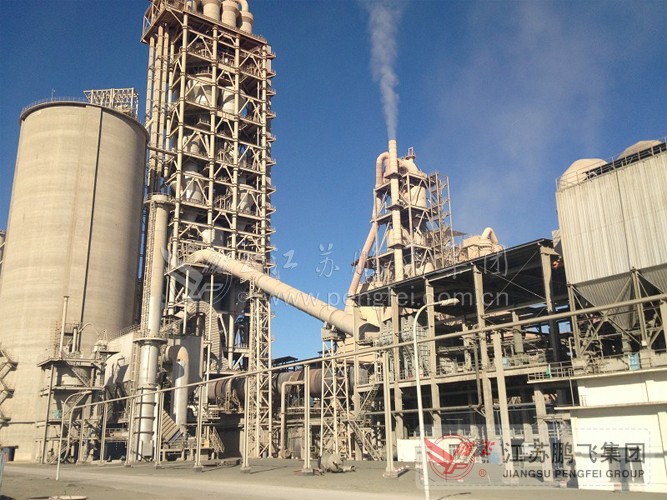 Nissan 2500 tons of cement production line technology and equipment