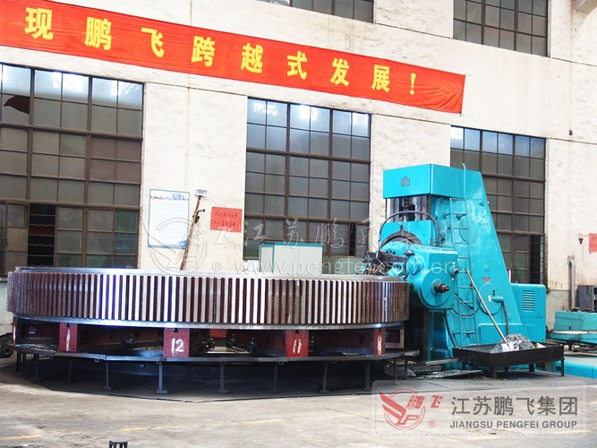 Φ8.0 meters hobbing machine