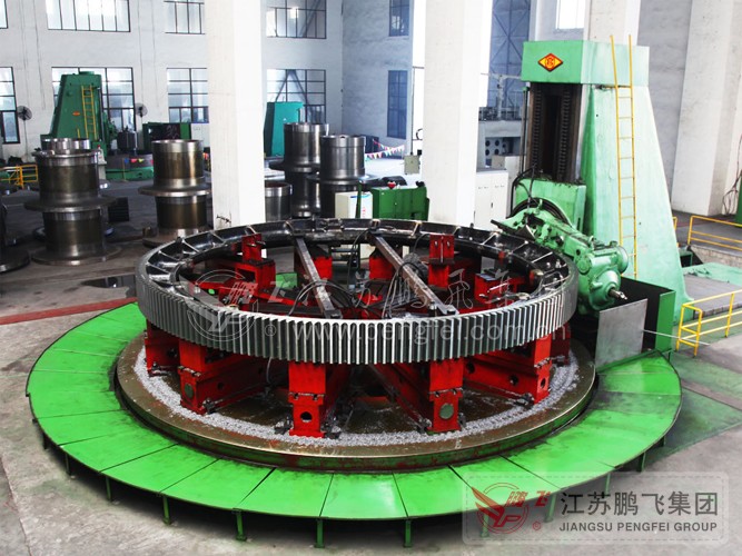 Φ8.0 meters hobbing machine