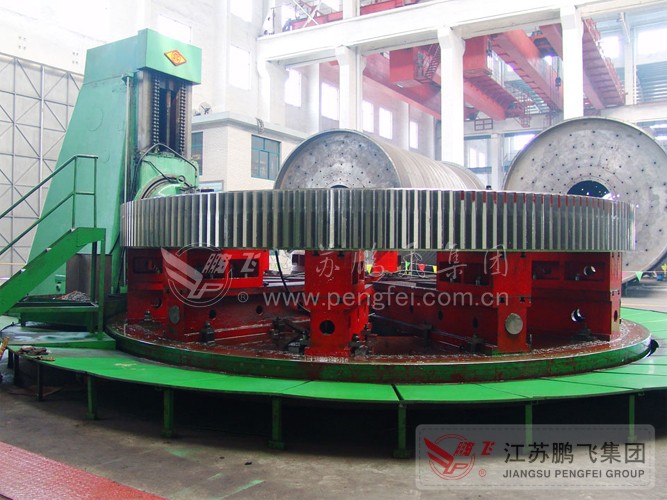 Φ8.0 meters hobbing machine